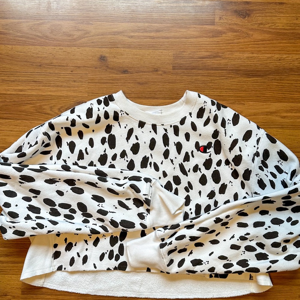 Champion reverse weave women’s large cropped sweatshirt